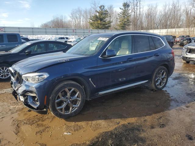BMW X3 2022, VIN 5UX43DP05N9K99492, 2/5