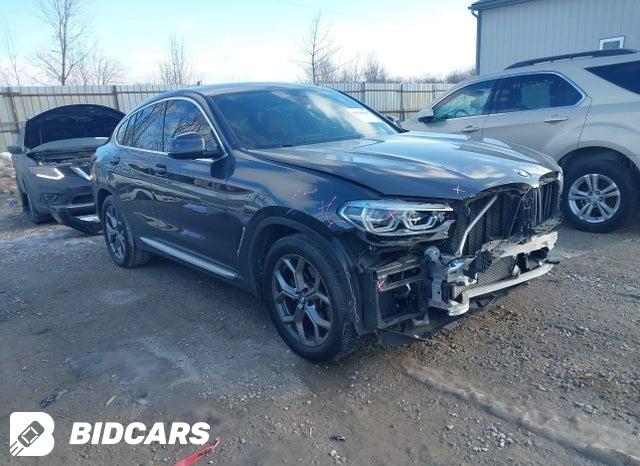 BMW X4 2022, VIN 5UX43DT04N9K59023, 2/5