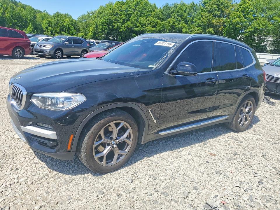 BMW X3 2022, VIN 5UX53DP04N9J05121, 4/5