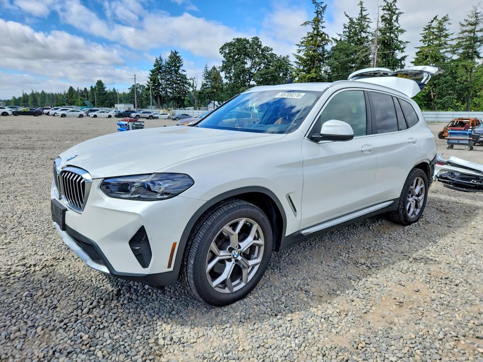 BMW X3 2023, VIN 5UX53DP04P9S18859, 3/5