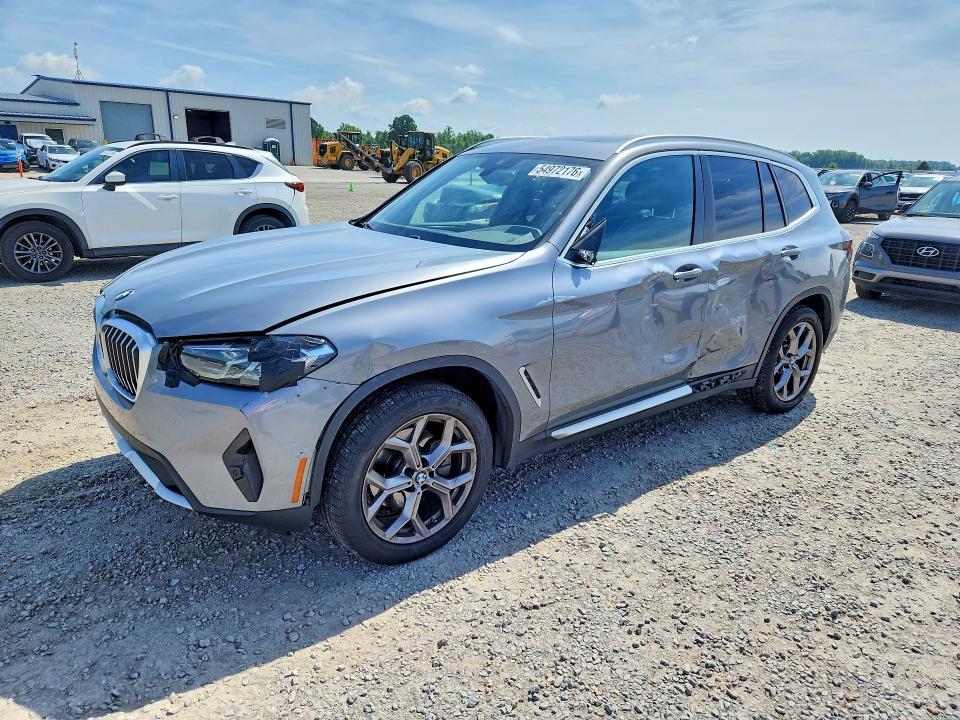 BMW X3 2023, VIN 5UX53DP04P9S18859, 4/5