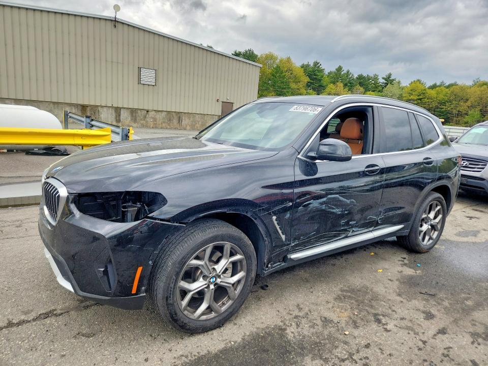 BMW X3 2022, VIN 5UX53DP0XN9J41945, 6/9