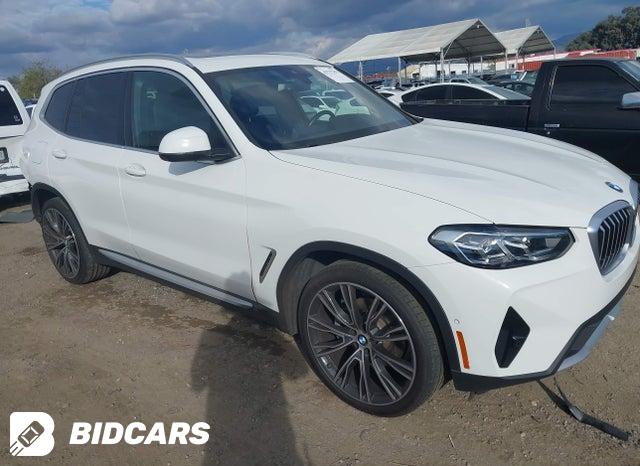 BMW X3 2025, VIN 5UX53GP09S9Z63584, 4/5