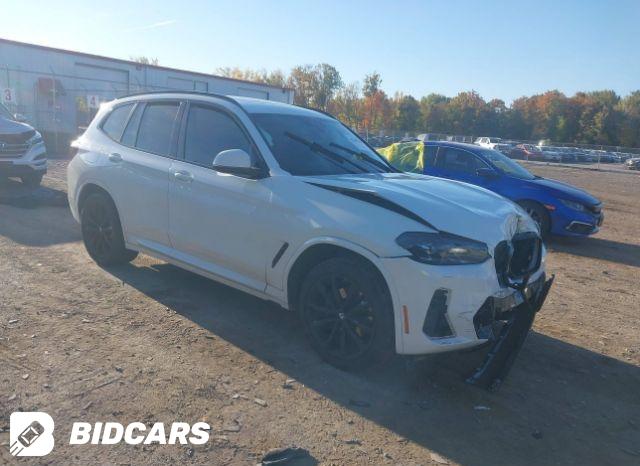 BMW X3 2022, VIN 5UX83DP06N9K62842, 4/5