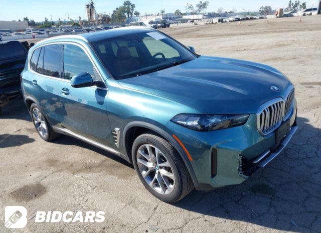 BMW X5 2023, VIN 5UXCR6C05P9N78469, 3/5