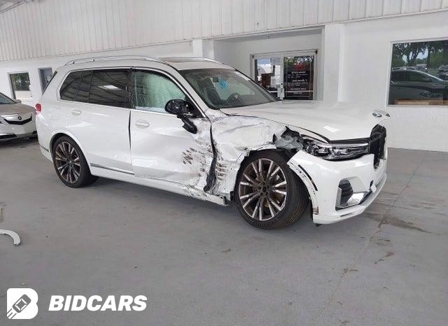 BMW X7 2022, VIN 5UXCW2C02N9J84393, 3/5