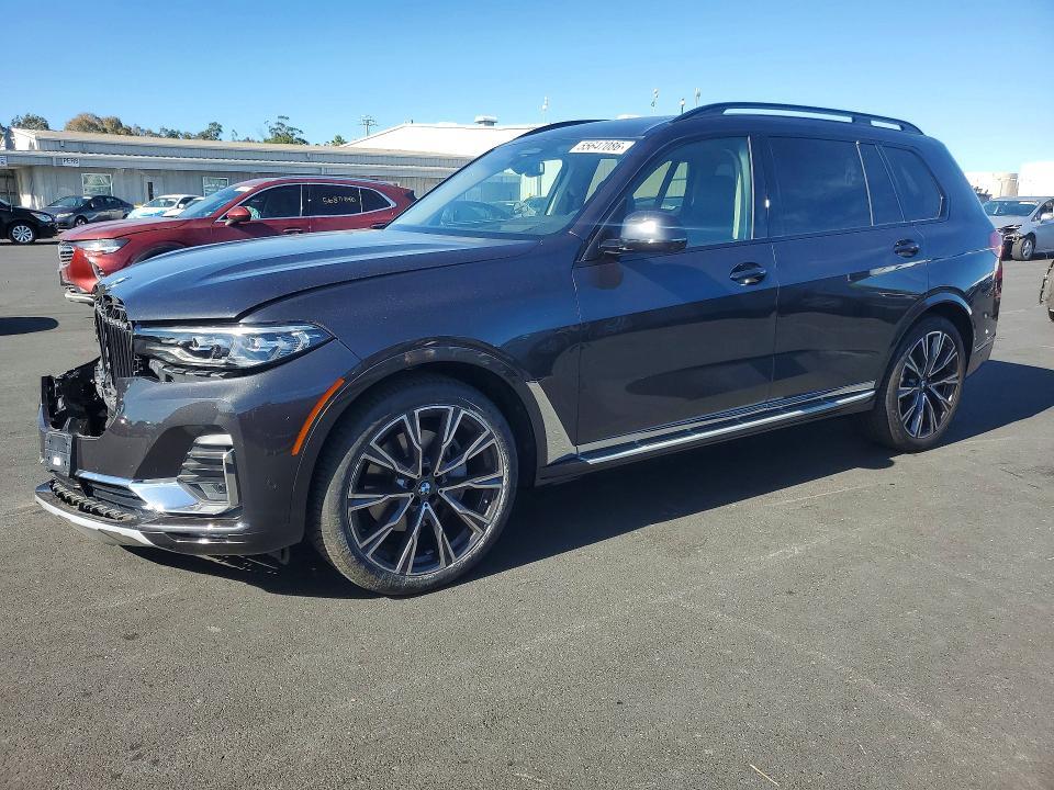 BMW X7 2021, VIN 5UXCW2C05M9H25969, 8/11