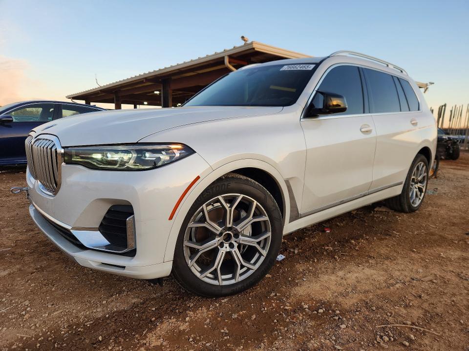 BMW X7 2021, VIN 5UXCW2C05M9H25969, 10/11