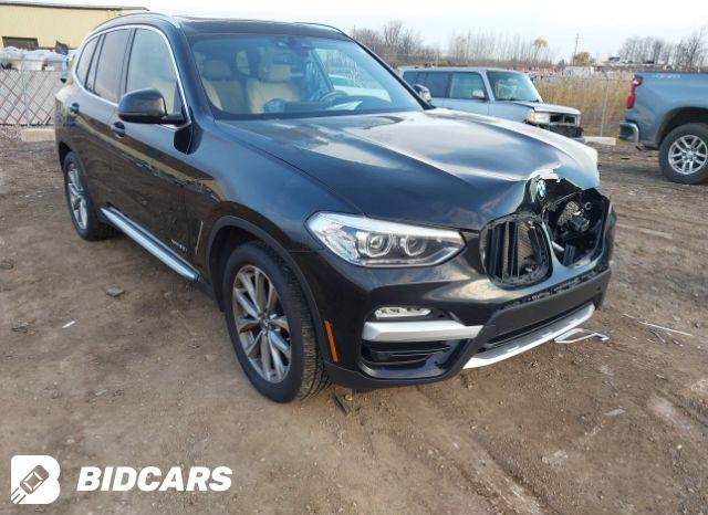 BMW X3 2019, VIN 5UXTR9C55KLP76736, 2/5