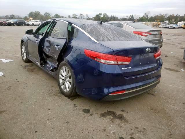 KIA Optima 2016, VIN 5XXGU4L3XGG009264, 3/5