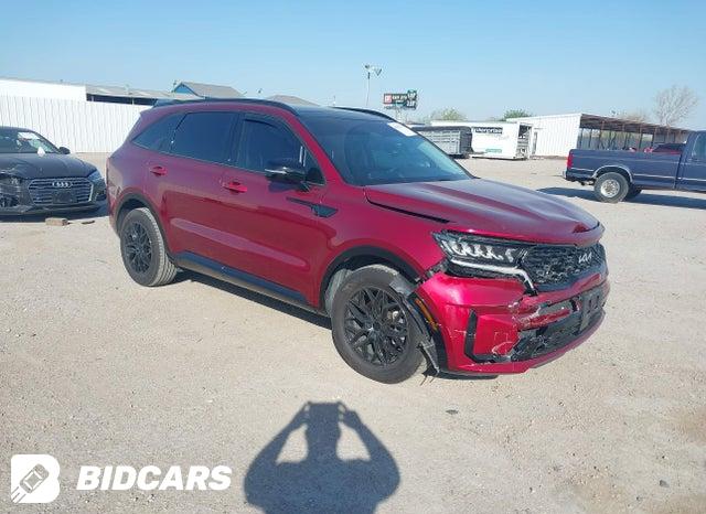 KIA Sorento 2022, VIN 5XYRK4LFXNG100570, 5/6