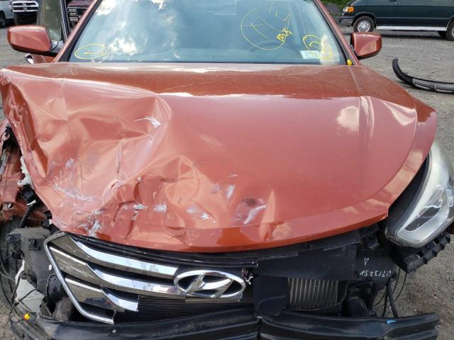 Hyundai Santa Fe 2013, VIN 5XYZUDLA6DG102765, 7/10