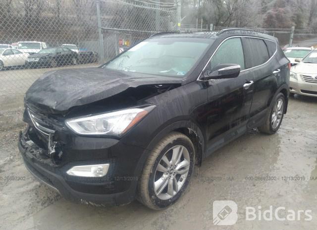 Hyundai Santa Fe 2014, VIN 5XYZWDLA8EG219727, 2/5
