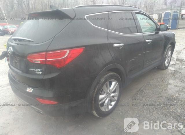 Hyundai Santa Fe 2014, VIN 5XYZWDLA8EG219727, 4/5