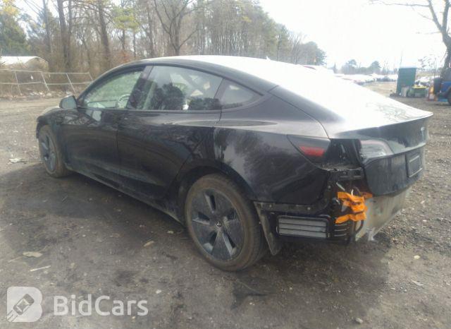 Tesla Model 3 2023, VIN 5YJ3E1EA1PF396022, 3/5
