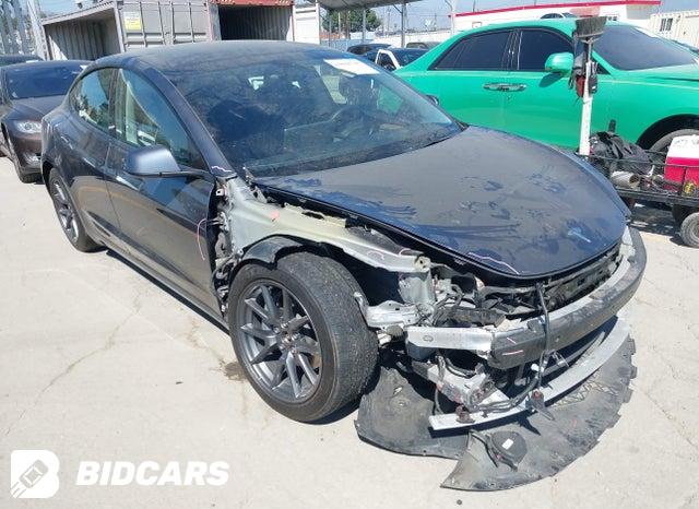 Tesla Model 3 2021, VIN 5YJ3E1EA3MF943044, 1/5