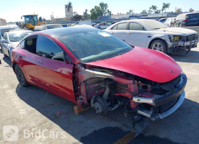 Tesla MODEL 3 2020, VIN 5YJ3E1EA7LF630450, 4/5