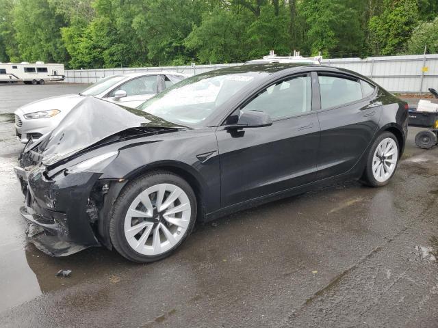 Tesla Model 3 2022, VIN 5YJ3E1EA8NF245112, 3/5