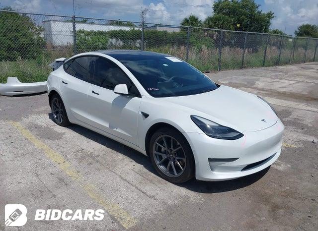 Tesla MODEL 3 2021, VIN 5YJ3E1EA9MF930749, 1/5
