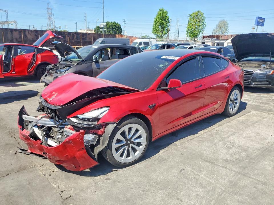 Tesla MODEL 3 2021, VIN 5YJ3E1EA9MF930749, 4/5