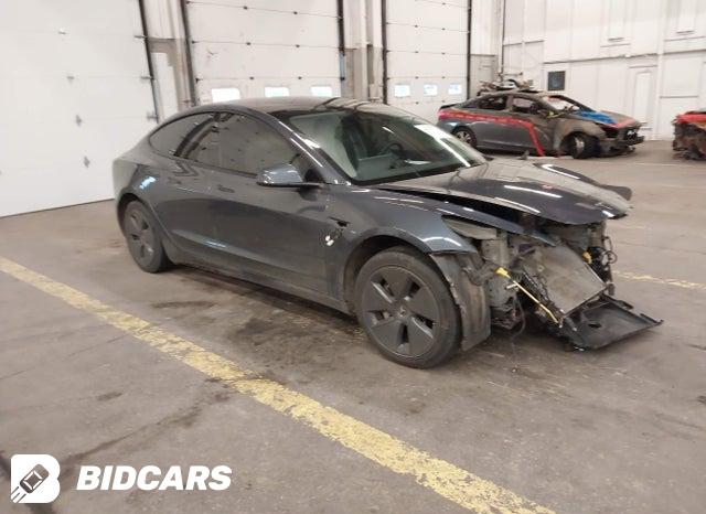 Tesla MODEL 3 2021, VIN 5YJ3E1EAXMF083532, 2/5