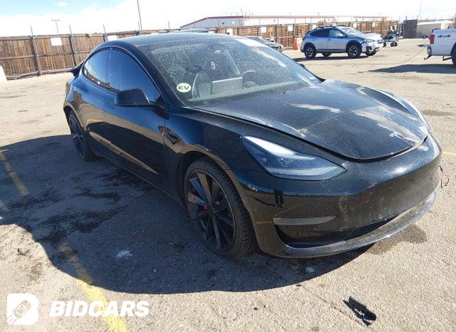 Tesla MODEL 3 2022, VIN 5YJ3E1EAXNF187830, 4/5