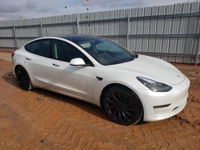 Tesla MODEL 3 2022, VIN 5YJ3E1ECXNF130447, 4/20