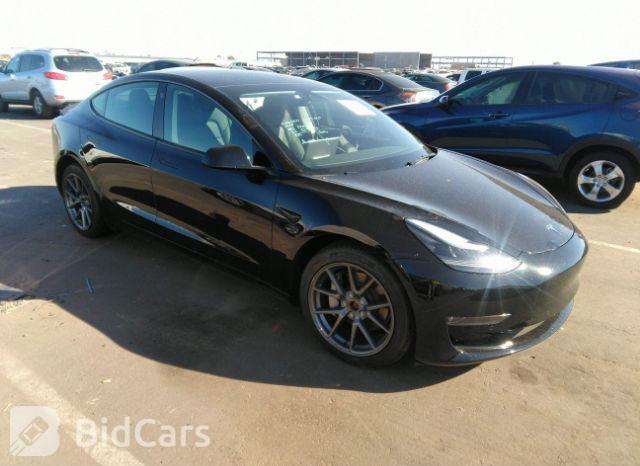 Tesla MODEL 3 2022, VIN 5YJ3E1ECXNF130447, 12/20