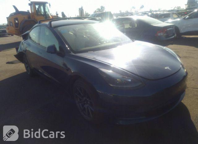 Tesla MODEL 3 2022, VIN 5YJ3E1ECXNF130447, 18/20