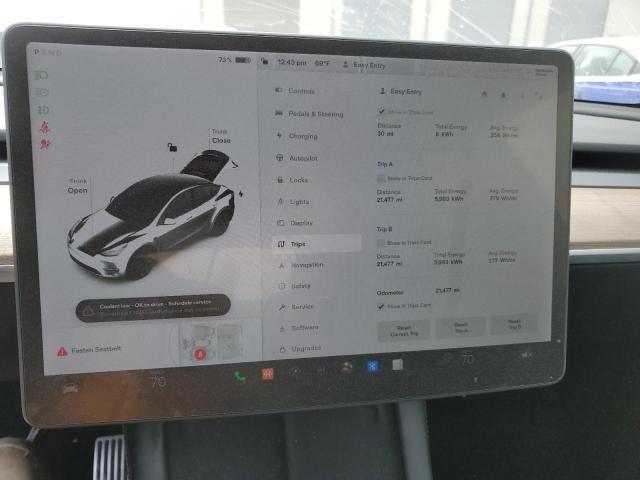 Tesla MODEL Y 2021, VIN 5YJYGDEE1MF297586, 9/20