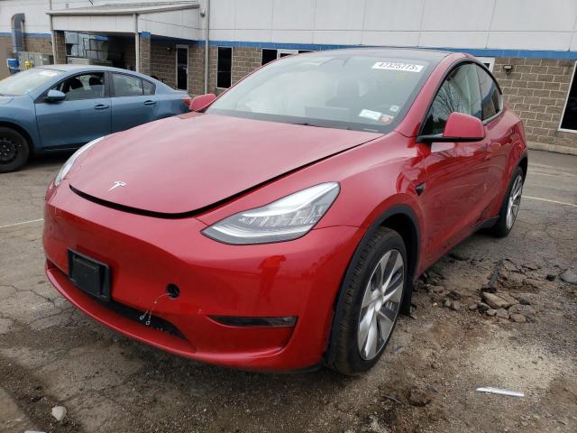 Tesla MODEL Y 2021, VIN 5YJYGDEE1MF297586, 13/20