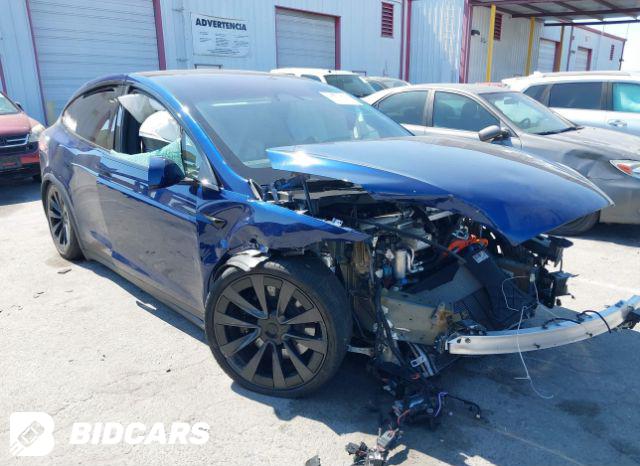 Tesla MODEL X 2022, VIN 7SAXCBE53NF358016, 3/5