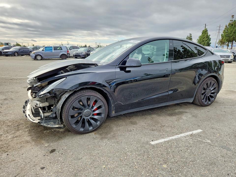 Tesla Model Y 2022, VIN 7SAYGDEF1NF406710, 1/5