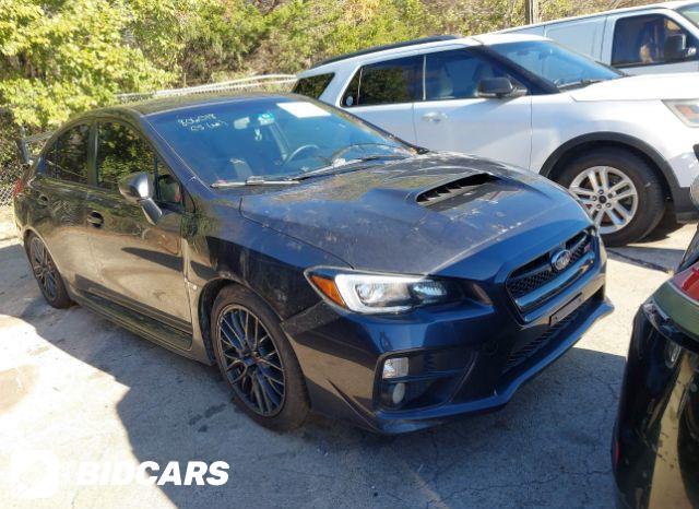 Subaru Wrx Sti 2015, VIN JF1VA2P66F9817816, 1/5