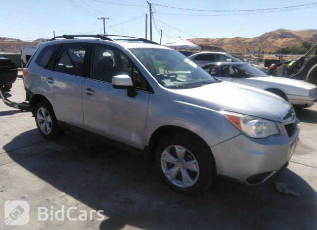 Subaru Forester 2017, VIN JF2SJAEC6HH504565, 1/5