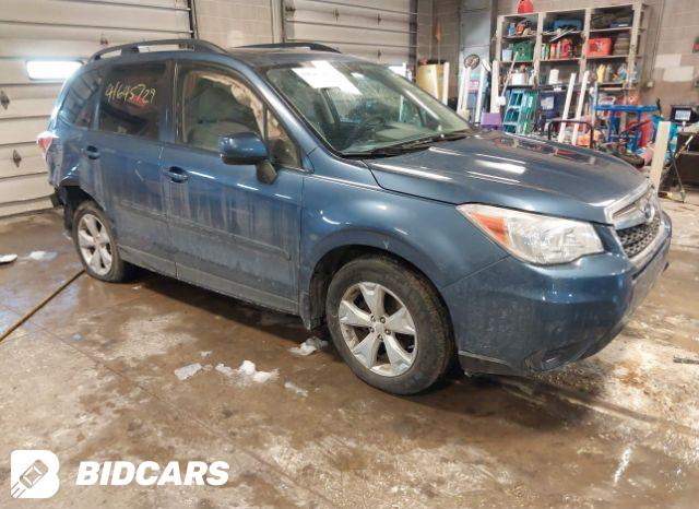 Subaru Forester 2014, VIN JF2SJAECXEH423757, 8/8