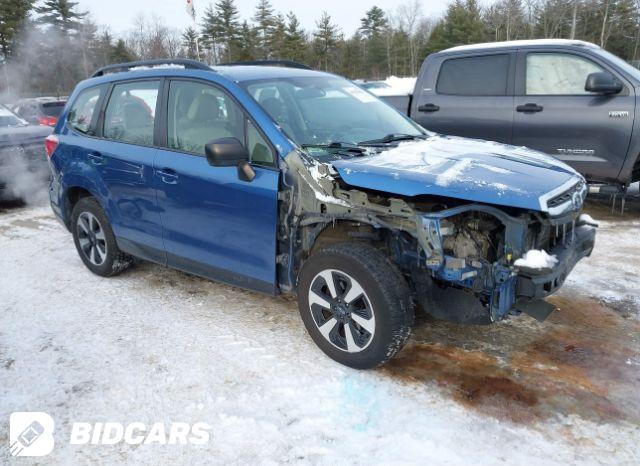 Subaru Forester 2018, VIN JF2SJAGC9JH559787, 1/10