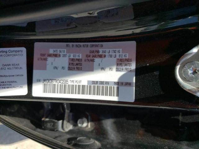 Mazda CX-3 2019, VIN JM1DKDB77K0402985, 9/19