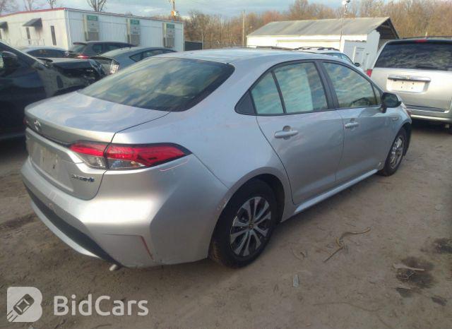 Toyota Corolla 2020, VIN JTDEBRBE0LJ008434, 4/5