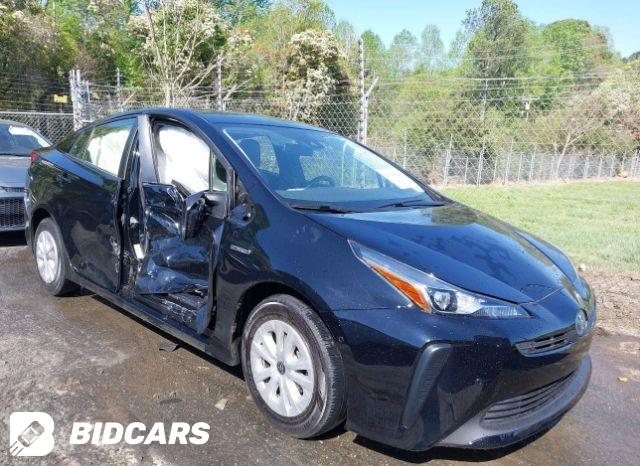 Toyota Prius 2022, VIN JTDKAMFP6N3225658, 4/11