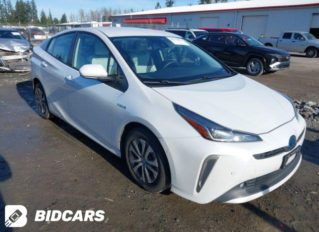 Toyota Prius 2021, VIN JTDKAMFU5M3128214, 5/5