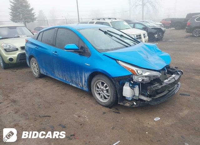 Toyota Prius 2022, VIN JTDKAMFU7N3161278, 7/11