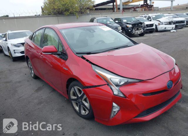 Toyota Prius 2017, VIN JTDKARFU6H3053106, 9/11