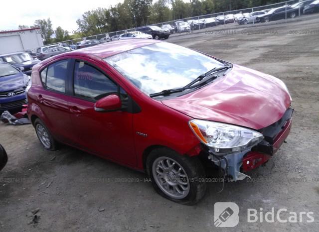 Toyota Prius 2012, VIN JTDKDTB32C1006242, 1/5