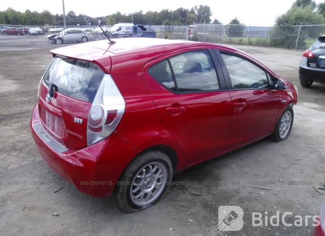 Toyota Prius 2012, VIN JTDKDTB32C1006242, 4/5