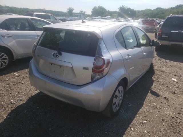Toyota Prius 2012, VIN JTDKDTB34C1507584, 4/5