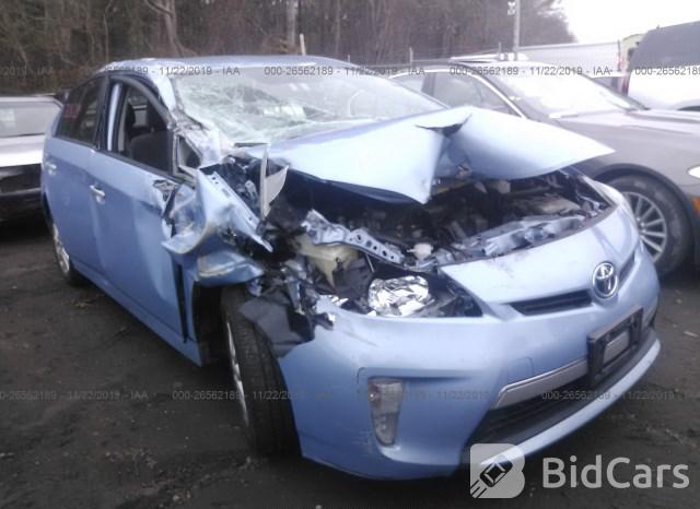 Toyota Prius 2012, VIN JTDKN3DP1C3016357, 1/5