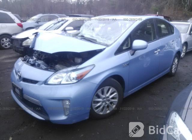 Toyota Prius 2012, VIN JTDKN3DP1C3016357, 2/5