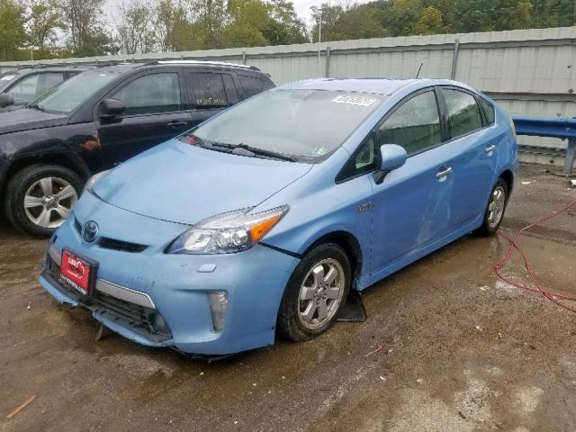 Toyota Prius 2012, VIN JTDKN3DP3C3007286, 2/5