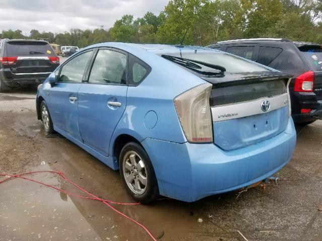 Toyota Prius 2012, VIN JTDKN3DP3C3007286, 3/5